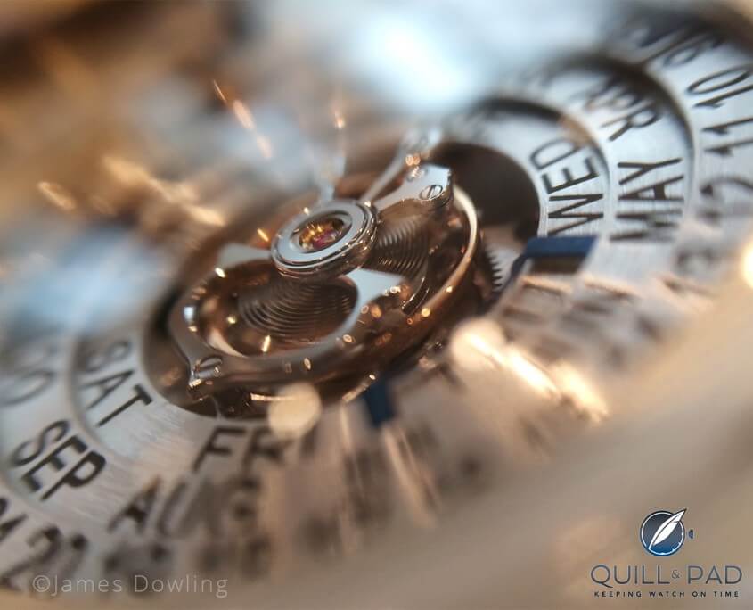 Cartier Astrocalendaire Tourbillon. Photo courtesy James Dowling.