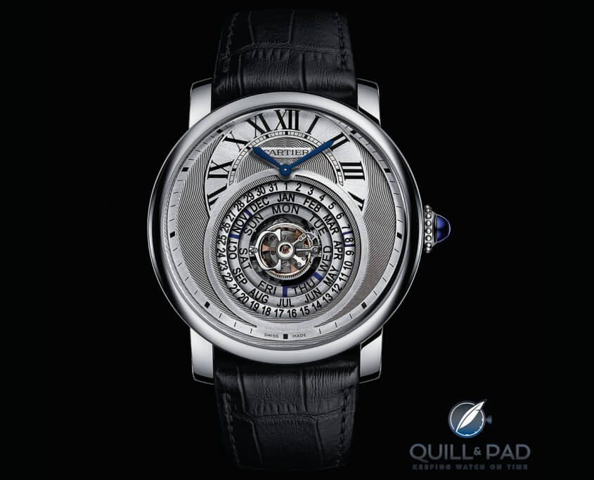 Cartier Astrocalendaire dial