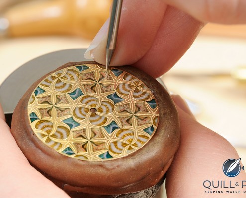 Vacheron Constantin Les Univers Infinis: Engraving