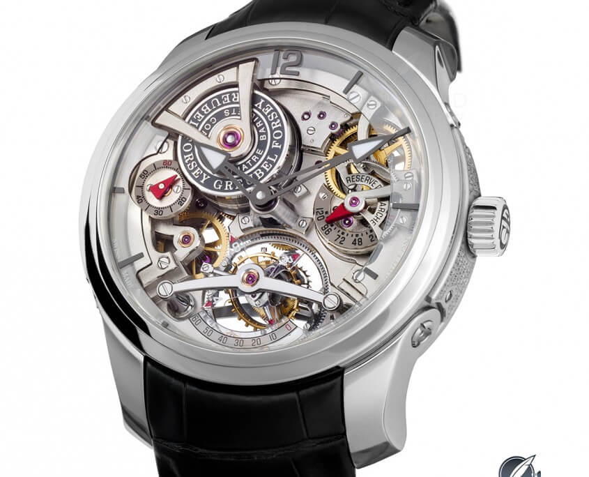 Greubel Forsey Double Tourbillon Technique in platinum