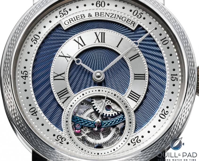 Grieb & Benzinger St-George dial