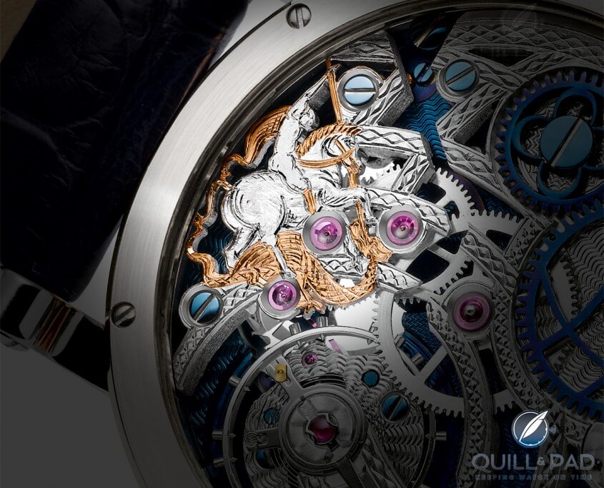 Grieb & Benzinger St-George movement detail