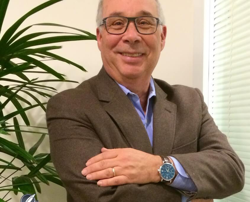 Michael Friedberg wearing his IWC Portofino Hand Wound Eight-Days