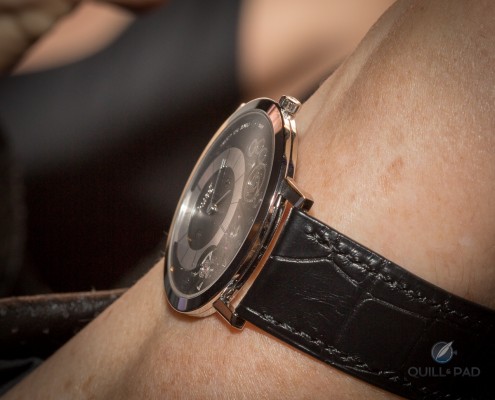 Piaget Altiplano on the wrist