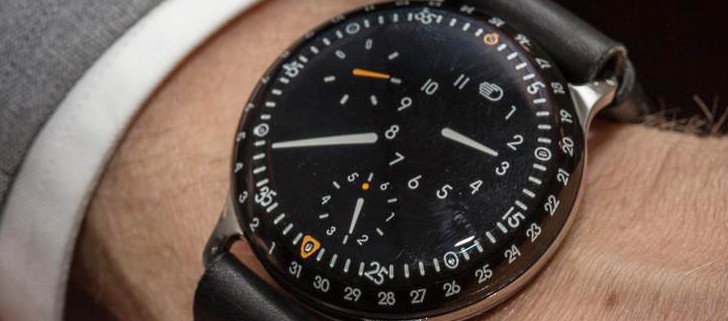 Ressence Type 3 on the wrist