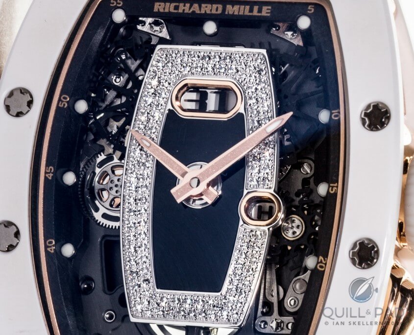 Richard Mille RM037 in white ceramic and red gold