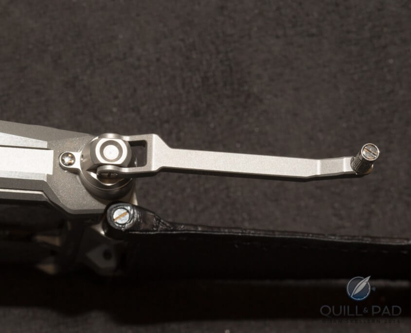 Urwerk EMC crank handle