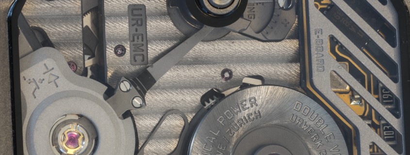 Urwerk EMC fine tuning adjustment