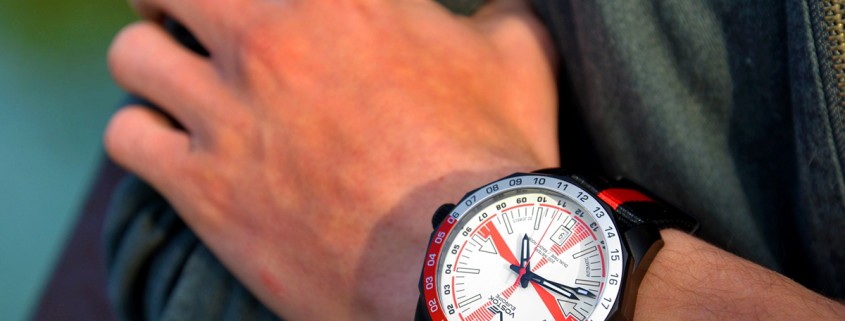 Vostok-Europe Radio Room on the wrist.