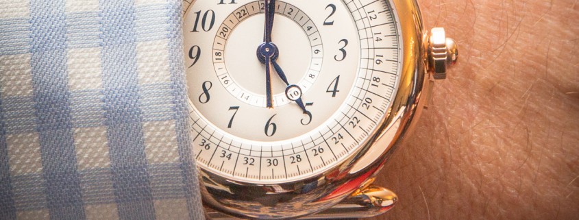 De Bethune DB29 Maxi Chrono Tourbillon on the wrist