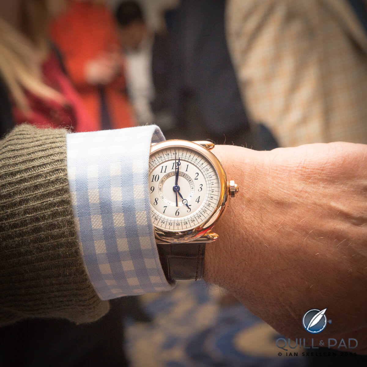 De Bethune DB29 Maxi Chrono Tourbillon on the wrist