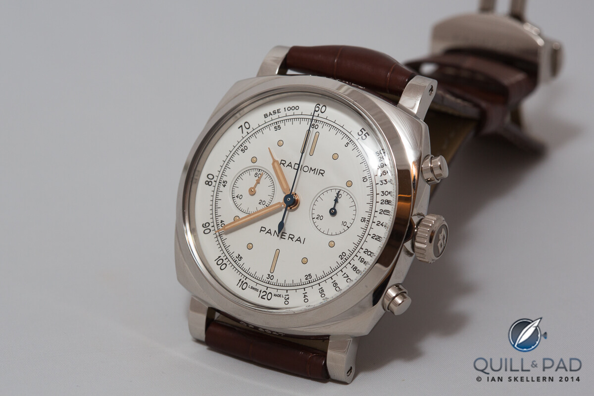 Panerai Radiomir 1940 Chronograph in white gold