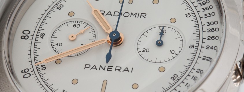 Panerai Radiomir 1940 Chronograph in white gold