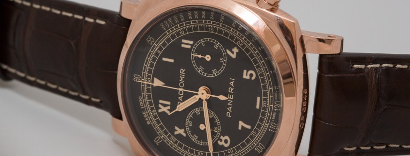 Panerai Radiomir 1940 Chronograph in red gold