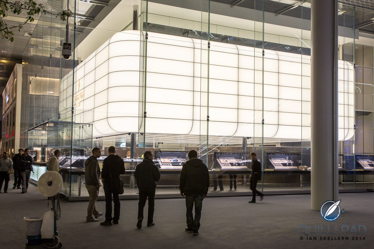 The new Patek Philippe booth at Baselworld 2014