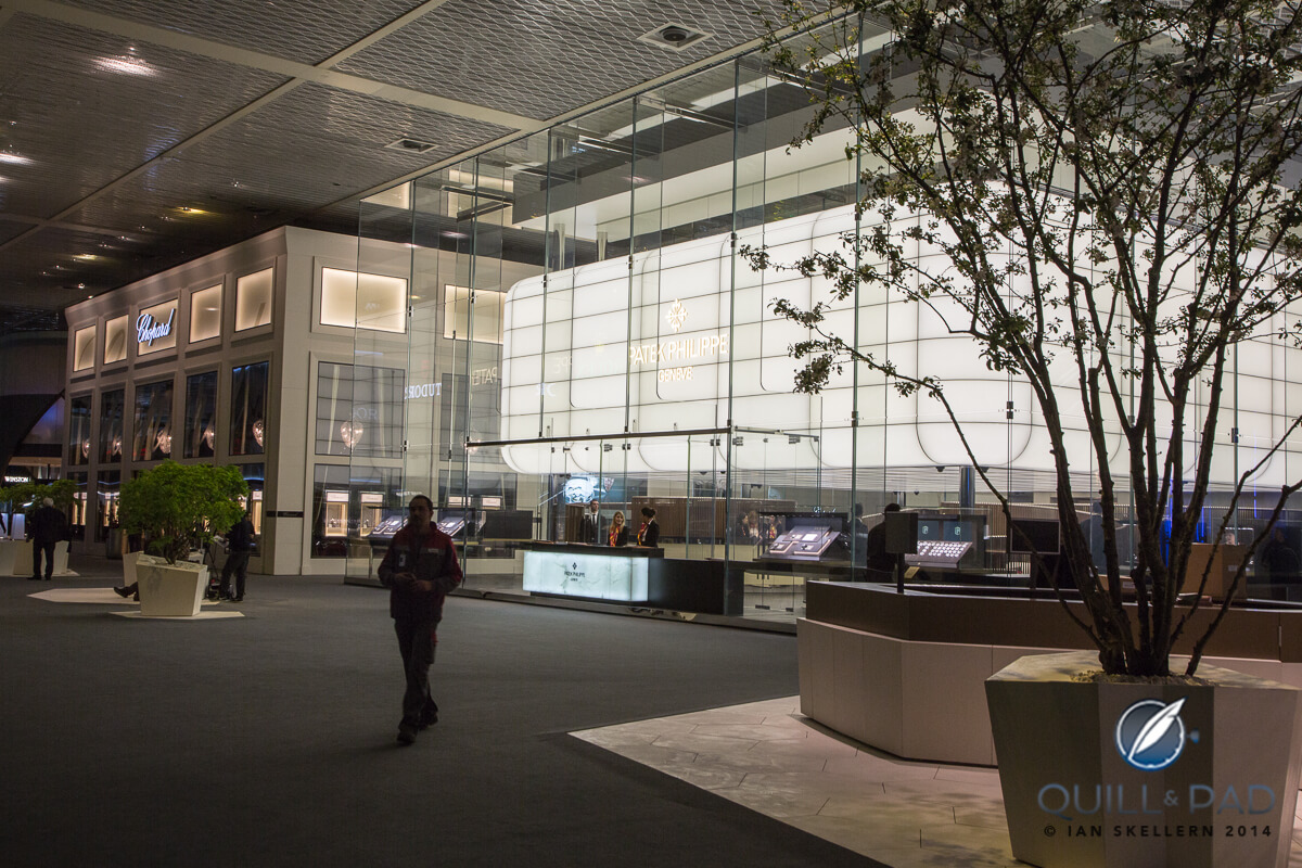 The new Patek Philippe booth at Baselworld 2014
