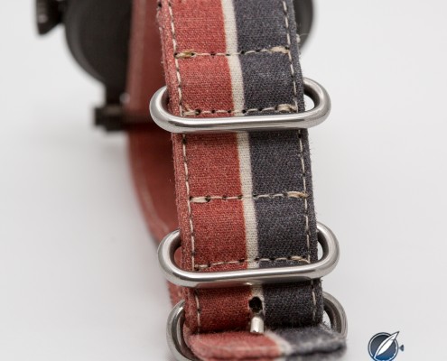 Suigeneric NATO strap on the Speake-Marin MkII DLC