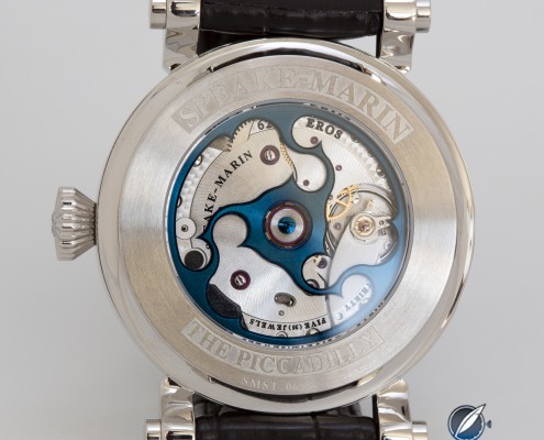 Back of the Speake-Marin Steel Triad