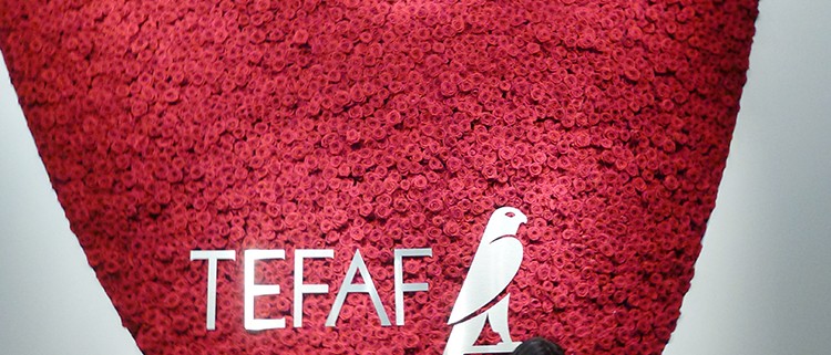 The famous meeting point at the TEFAF