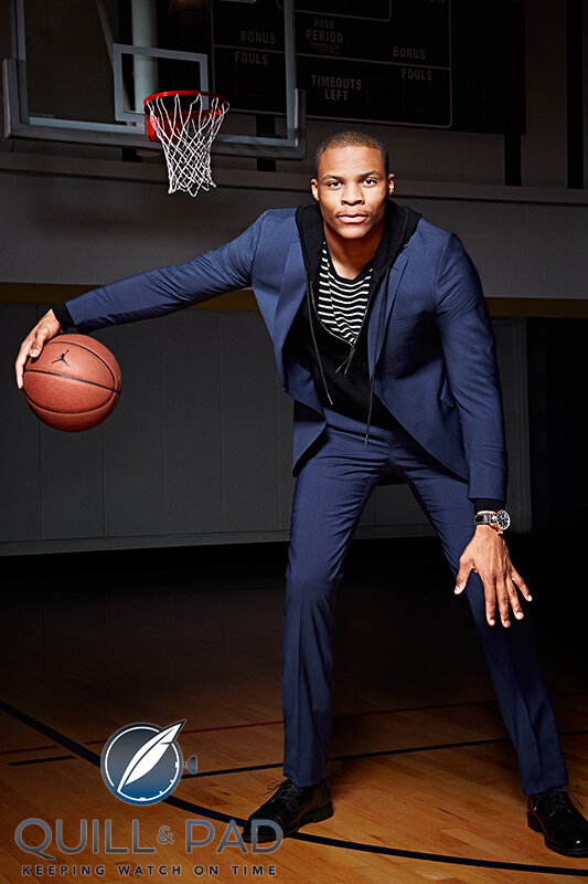 Zenith ambassador Russell Westbrook