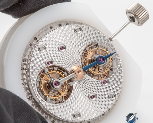 Breguet double tourbillon movement