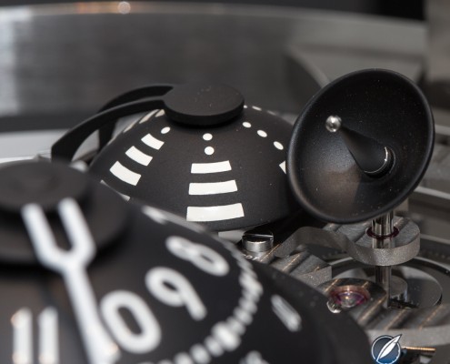 Starfleet machine table clock by MB&F for L'Epée 1839