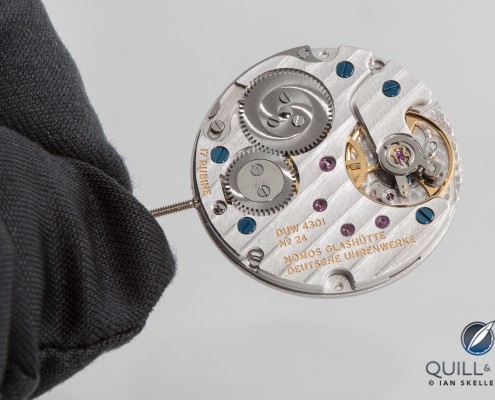 Nomos announce that it was now making it's own hairsprings