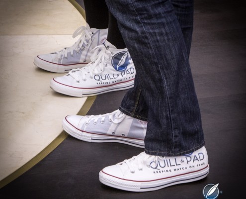 Baselworld is easier in comfortable shoes