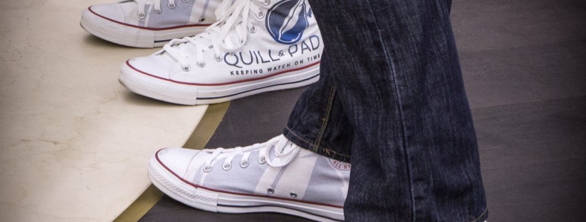 Baselworld is easier in comfortable shoes