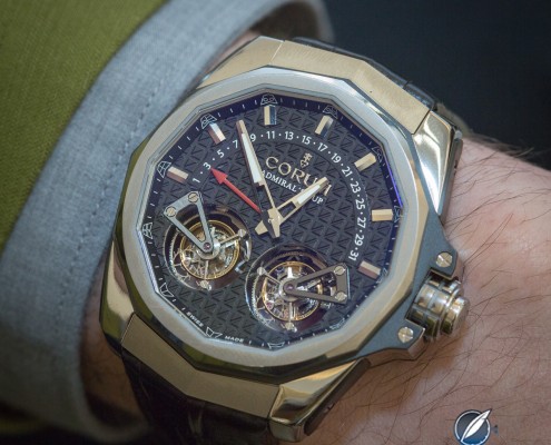 Corum Admirals Cup AC-One 45 Double Tourbillon on the wrist