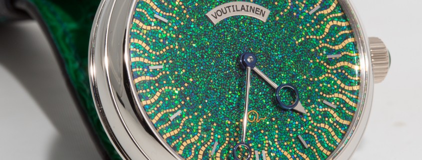 Stunning Maki-e dial by Kari Voutilainen