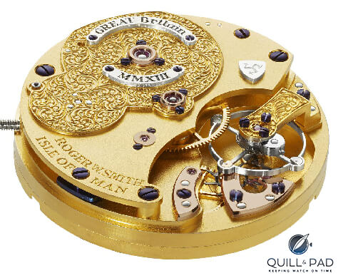 Movement of the Roger W. Smith GREAT Britain watch