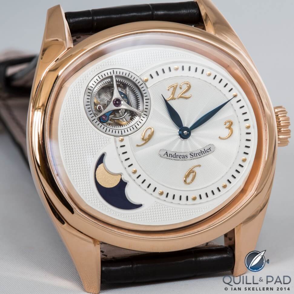 Sauterelle à Lune Perpétuelle by Andreas Strehler
