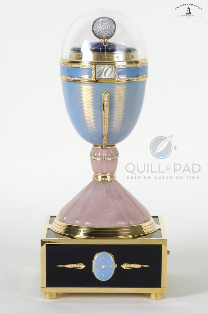 Faberge egg at the Crott auction in Germany
