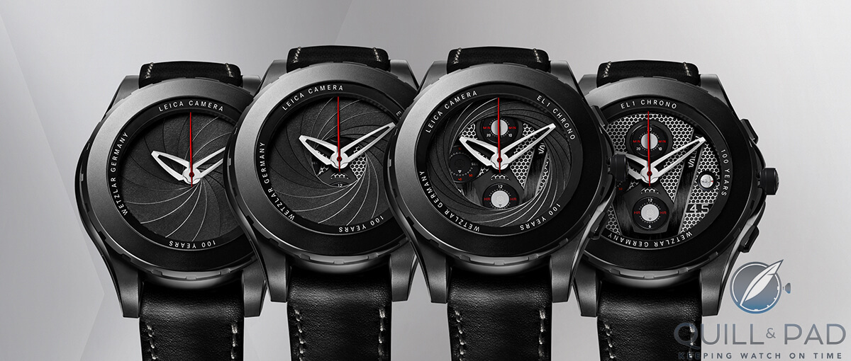 Opening sequence of the Oculus diaphragm on the Valbray EL 1 Chrono