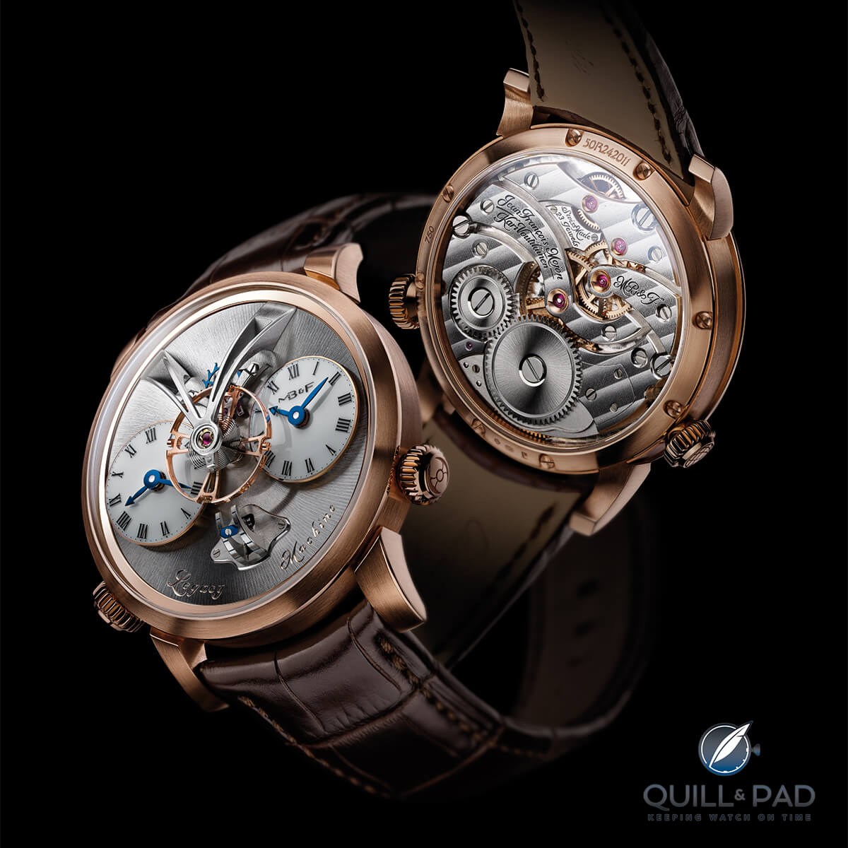 MB&F Legacy Machine No. 1 in red gold