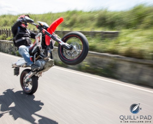 Motorbike-passing_Mille_Miglia_1655 When you wave a motorbike past you in the 2014 Mille Miglia, this is what happens