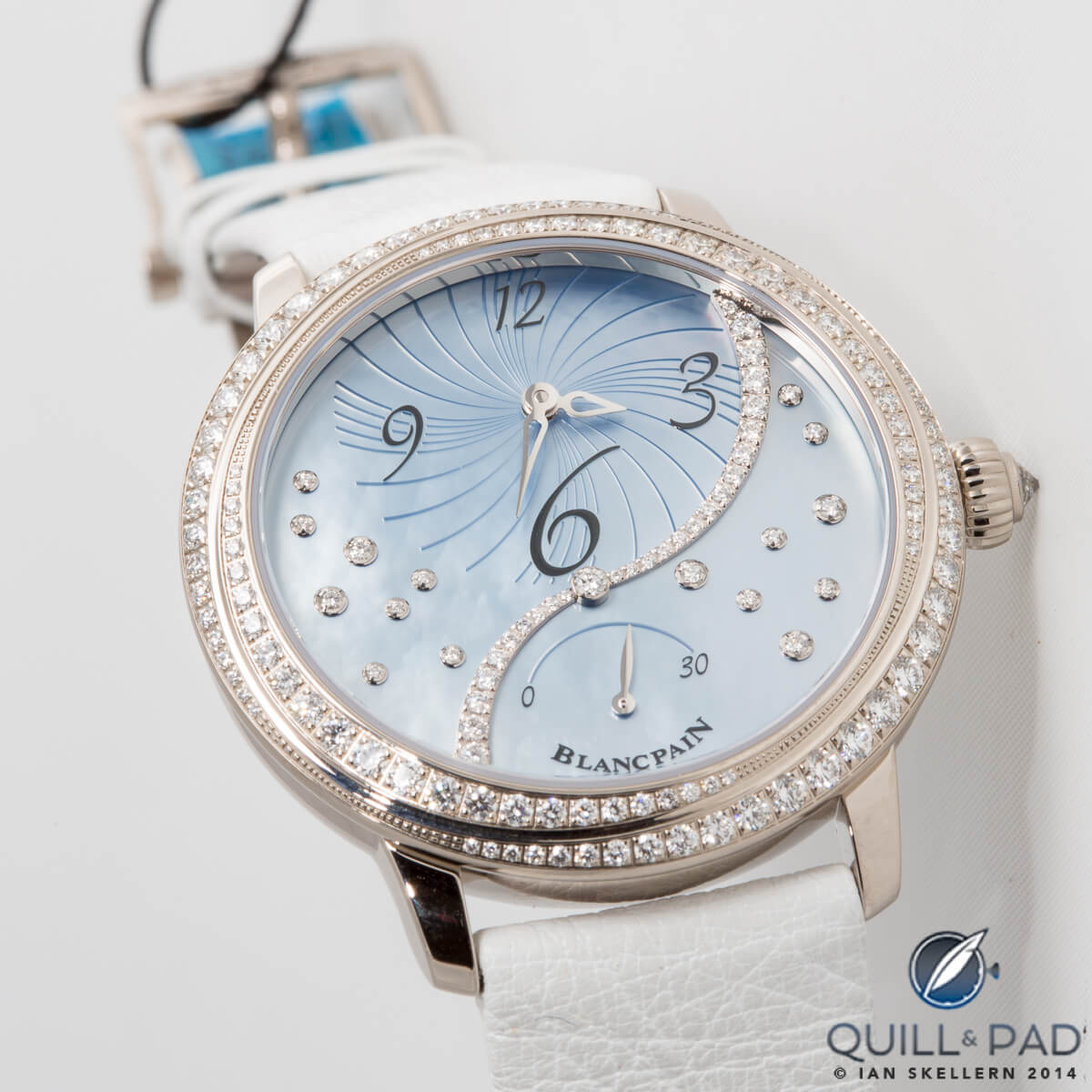 Blancpain Lady with off-center hours/minutes and retrograde seconds