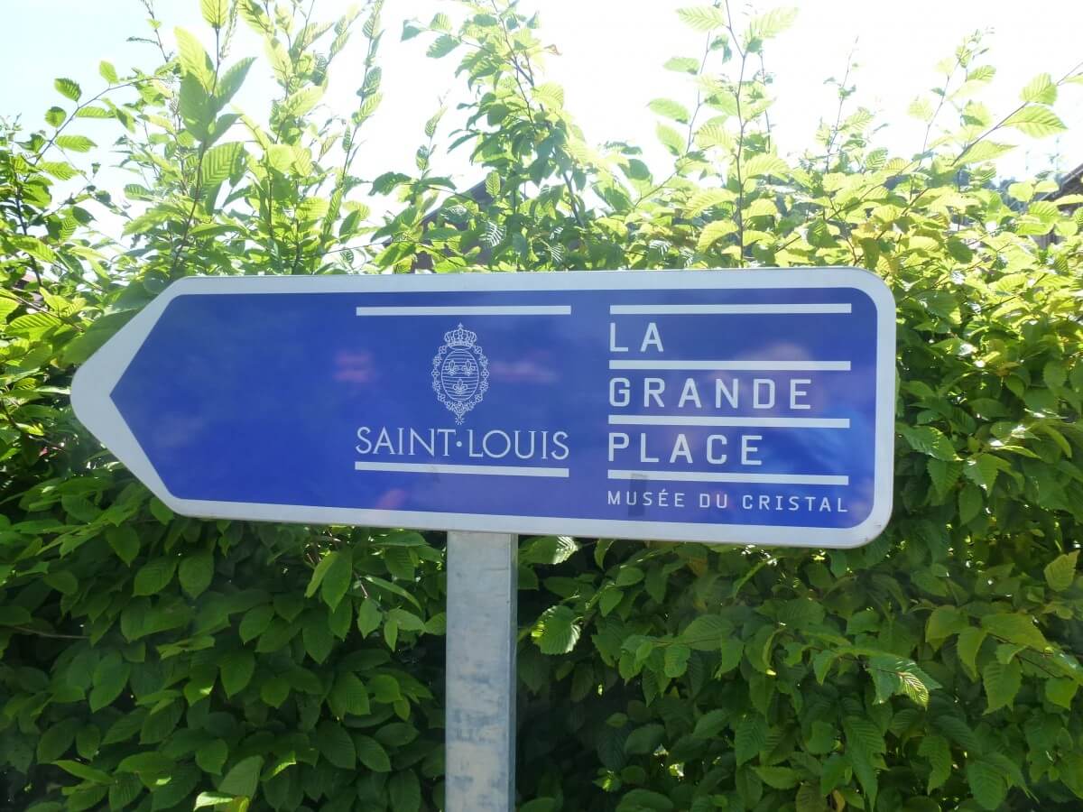 This way to the Cristalleries de Saint-Louis