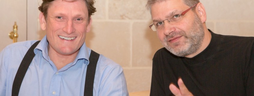 Stephen Forsey (left) and Robert Greubel