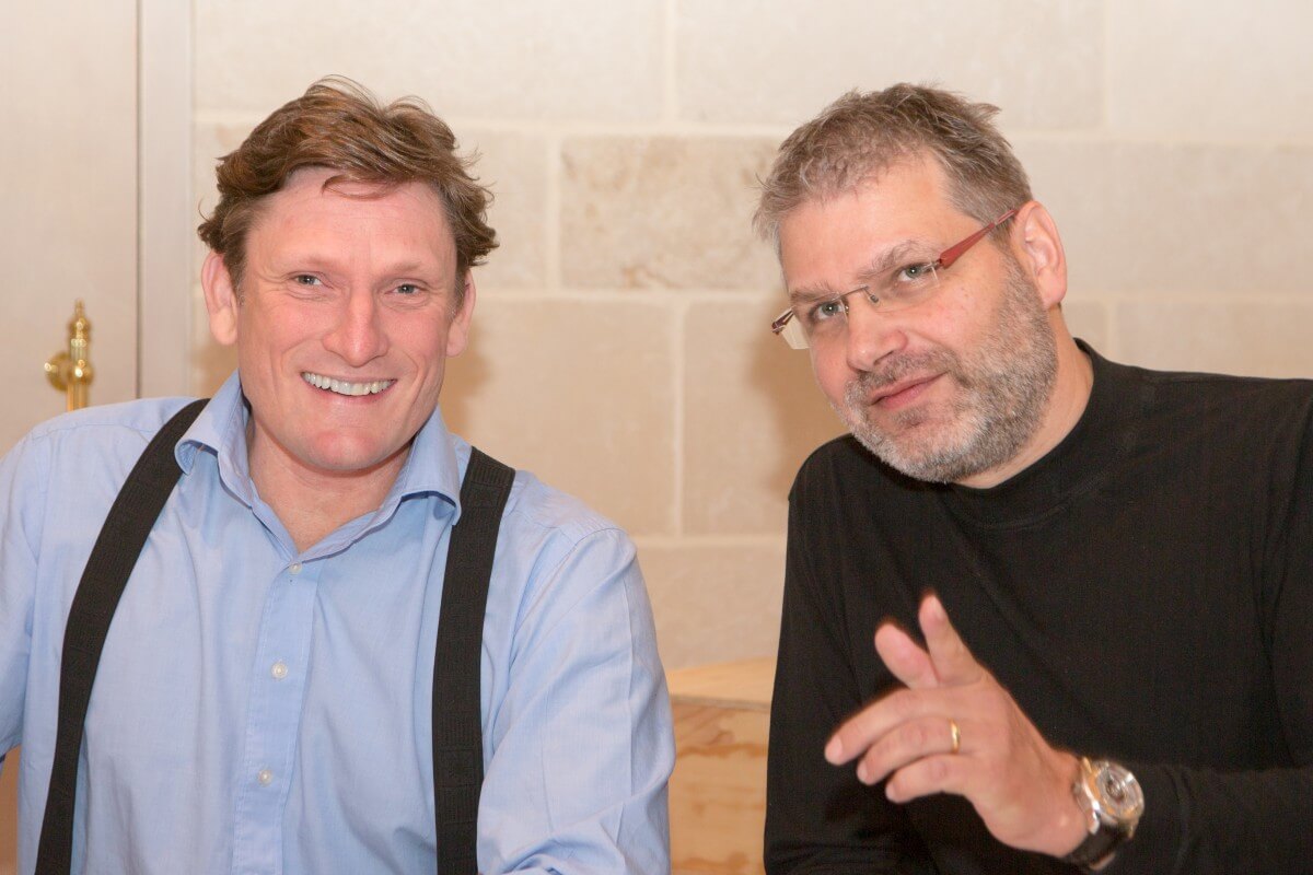 Stephen Forsey (left) and Robert Greubel