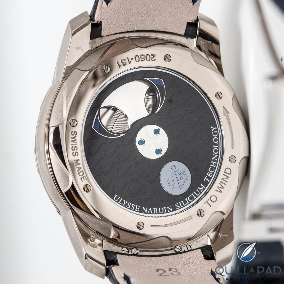 Back of the Freak Blue Cruiser by Ulysse Nardin