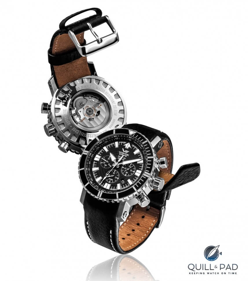Vostok Europe Mrija chronograph with NE88 movement