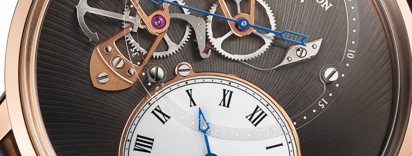Dial of the Arnold & Son DSTB