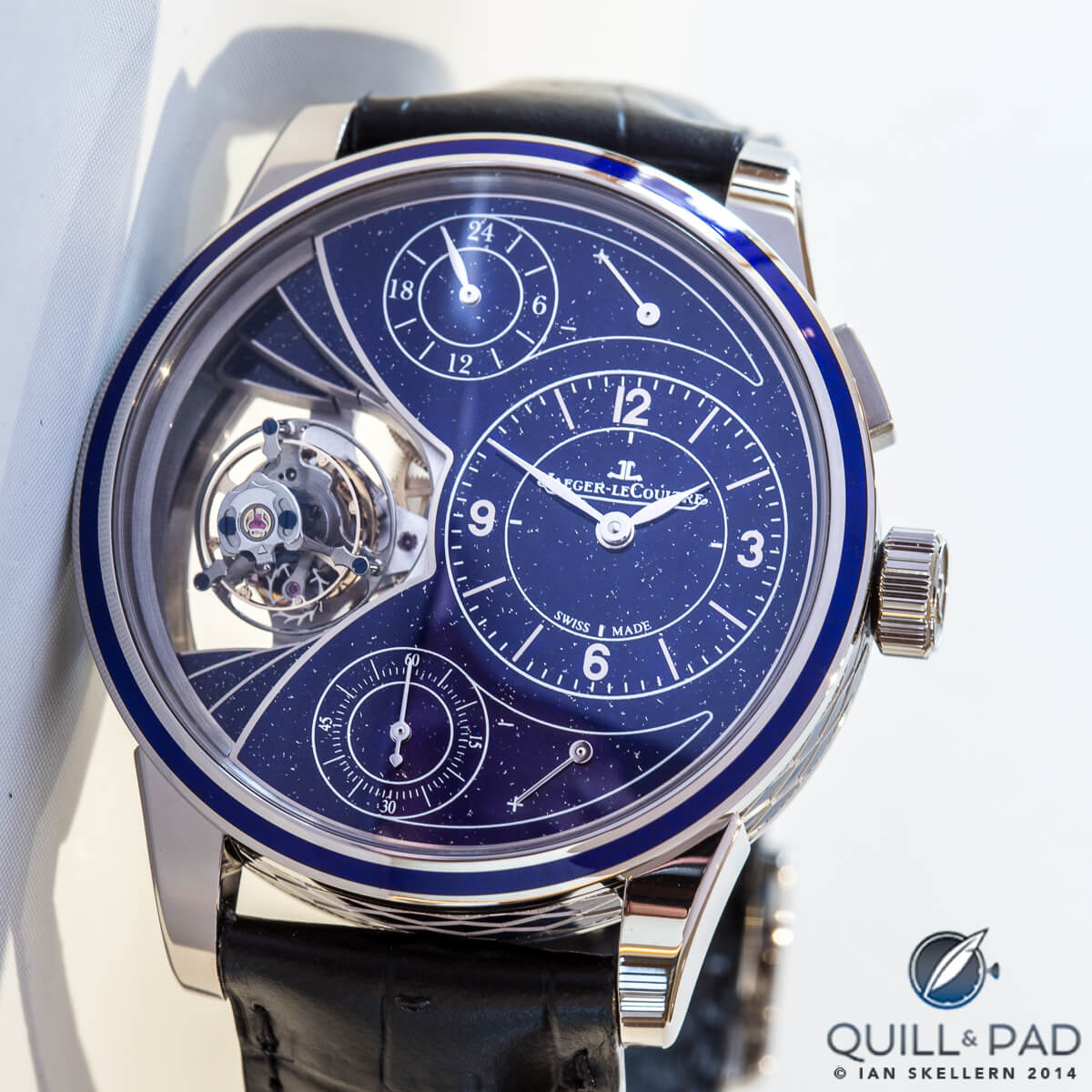 Jaeger-LeCoultre Hybris Artistica Duomètre Sphérotourbillon Enamel