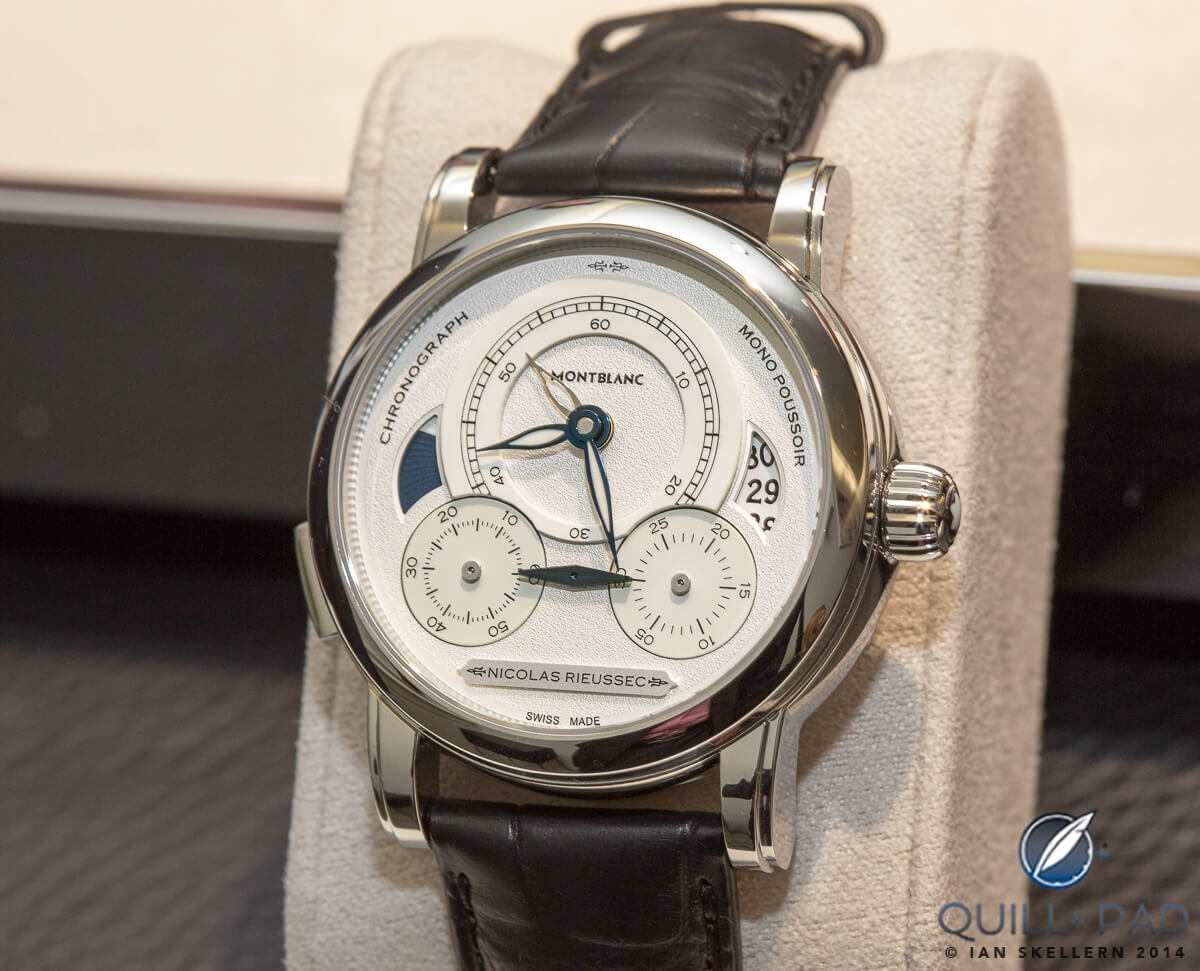 Montblanc Homage to Nicolas Rieussec monopusher chronograph