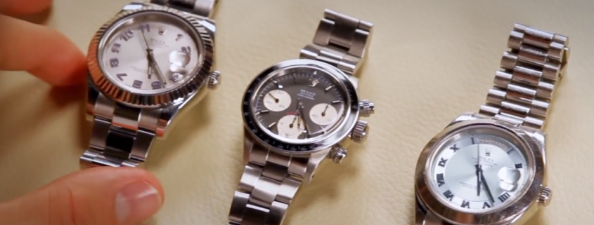 Roger Federer explains the personal significance of these three Rolexes