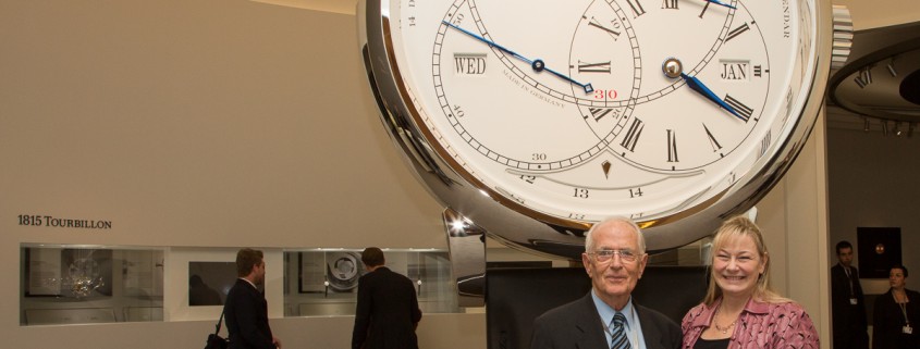 Your author with Walter Lange at the 2014 SIHH