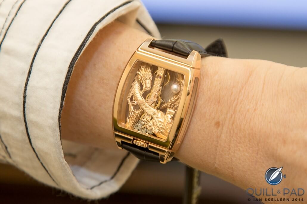 The Corum Golden Bridge Dragon