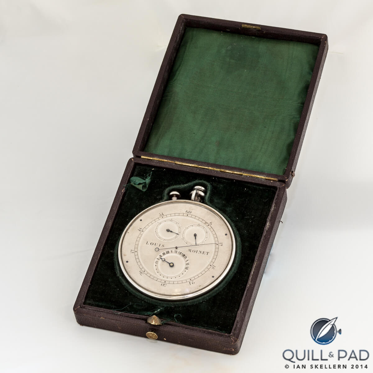 Louis Moinet Compteur de Tierces: finished in 1817, it is the world's first chronograph